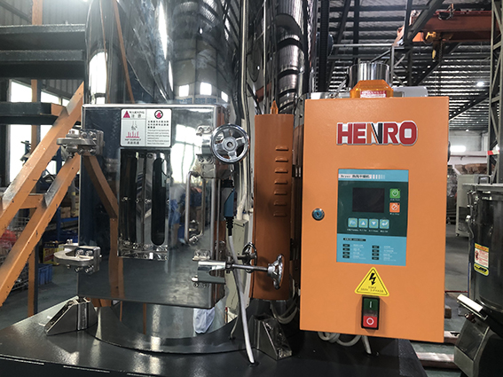 塑料除湿设备：PET结晶机的工艺流程
